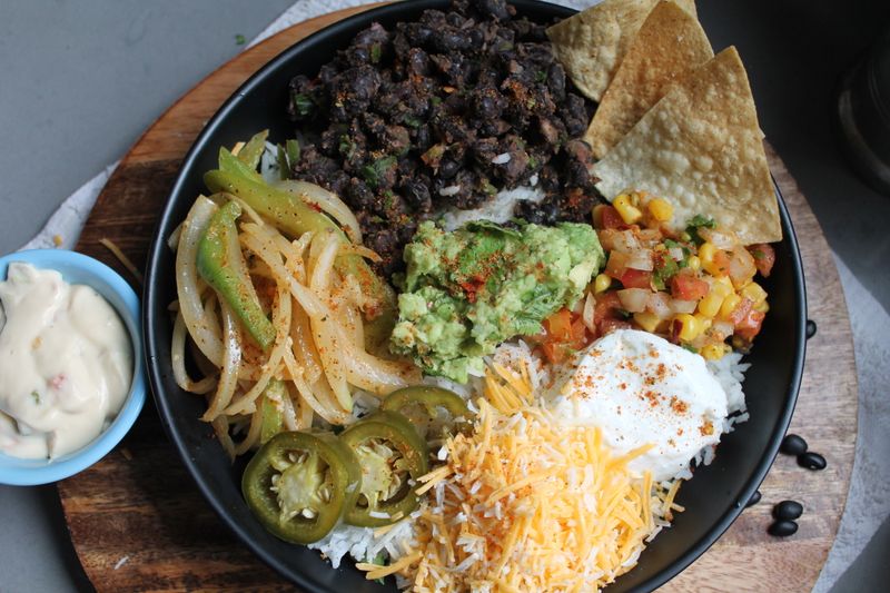 Mexican rice catering side dish