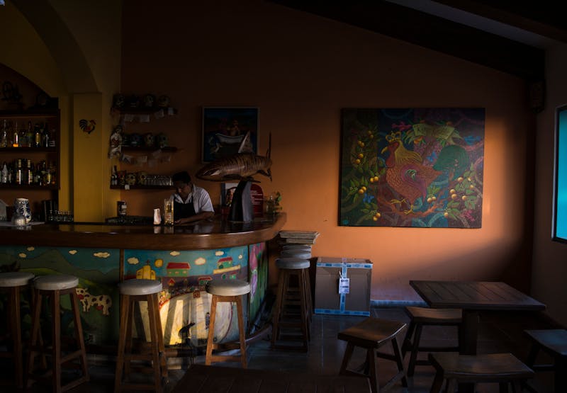 Cabana Taco restaurant interior in Albuquerque NM